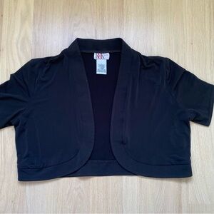 R&K Black Women's Crop Top Size Large.